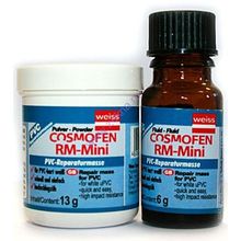 Cosmofen RM белая реставрационная шпатлевка для ПВХ 19 гр. (6 шт. упаковка)