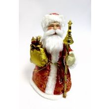 Кукла Дед Мороз 30 см красный арт. o-5894-RED