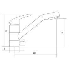 Kuppersberg Смеситель Kuppersberg ECO KG2665 BLACK