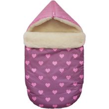 LovelyCare Конверт на выписку Сладкие сердечки (овчина) 100352