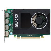 pny quadro m2000 4gb pcie 2xdp 4096 x 2160 128-bit ddr5 768 cores 4xdp adapter, bulk (vcqm2000blk-1)