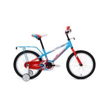 Детский велосипед FORWARD Meteor 18 бирюзовый красный матовый (2019)