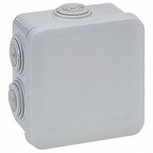 Plexo55 коробка IP 55 80х80х45мм |  код. 092126 |  Legrand