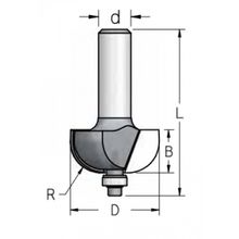 Фреза WPW RZ08005 полугалтель R8 D25,4 B12 подшипник хвостовик 8