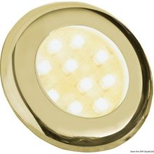 Osculati Batsystem Nova 2 LED ceiling light golden, 13.877.62