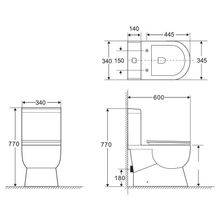 Бачок BelBagno RICCO BB275T