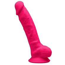 Розовый фаллоимитатор-реалистик Adrien Lastic Premium Dildo 7" Model 1 Premium 17,5см