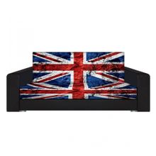 Диван Британский флаг 5 флок фото-принт 120 ППУ