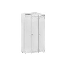 Система Мебели Шкаф 3-х дверный Италия ИТ-53 белое дерево