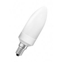 OSRAM Энергосберегающая лампа  OSRAM DULUX EL  7W 825 E14 свеча