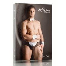 Костюм официанта мужской (шорты,манжеты и галстук) 460027