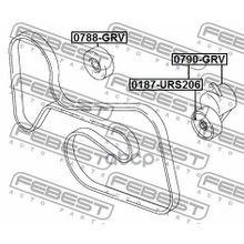 Ролик Обводной Приводного Ремня Suzuki Grand Vitara Escudo Jb416 Jb420 Jb627 2006-2014 Febest арт. 0788GRV