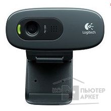 Logitech 960-001063 960-000636  HD Webcam C270, USB 2.0, 1280 720, 3Mpix foto, Mic, Black