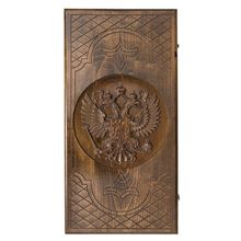 Нарды резные "Герб РФ-2"