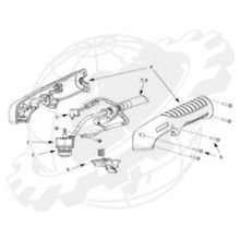 Клавиша выключателя в сборе ручного резака T45V 022294 Hypertherm