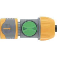 Соединитель быстросъемный универсальный 1 2"-3 4" с переключателем PALISAD LUX