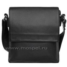 Lakestone™ Мужская кожаная сумка Shellmor Black