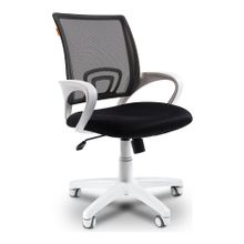Кресло компьютерное Chairman 696 черный белый