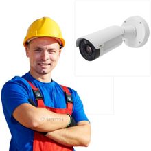 Safety24 Установить IP видеокамеру на улице на высоте до 2 метров
