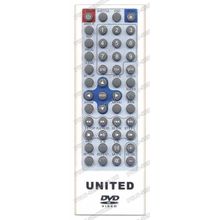Пульт United DVD-7074 (DVD) как оригинал