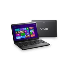 Sony VAIO E1512W1R B Core i5-3210M (2.5), 15.5" WXGA (1366*768), 6GB(2), 640GB, HD7650M 2GB, Blu-Ray, WiFi, BT, camera, HDMI&VGA, 2.7kg, Win 8, Black p n: SV-E1512W1R B
