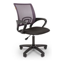 Кресло компьютерное Chairman 696 LT черный серый