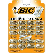 Bic Chrome Platinum 100 лезвий в блистере