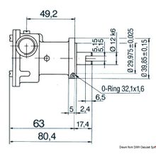 Osculati Nauco ST114 pump 3 8, 16.038.00