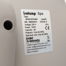 Isotherm Электрический бойлер для нагрева воды Isotherm Spa Mix IT-6P4031SPA0003 230 В 750 Вт 40 л оснащен смесительным вентилем