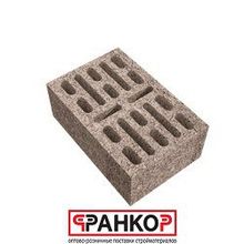 Блок бетонный 18-щелевой 380*250*140 м100 f50 (864)