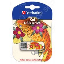 Verbatim Store n Go Mini Tattoo Koi 16Gb