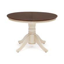 Tetchair Cairo   Каир (CT4260) Стол обеденный раскладной , Античный белый Тёмный Дуб