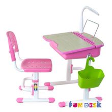 FunDesk Парта и стул Capri Pink