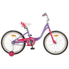 20" NOVATRACK Angel 2019 (алюм, седло на пружинах, короткие крылья)(205AANGEL.VL9, фиолетовый, 134077)