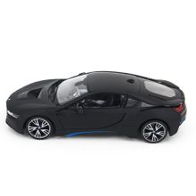 Радиоуправляемая машина Rastar BMW i8 Black 1:14 с открывающимися дверями - 71010-B