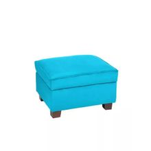 Мебельстория Пуф Барро-2 Бирюзовый велюр ID - 310514
