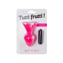 Анальная пробка-ягодка Tutti Frutti - 8,5 см. (223954)