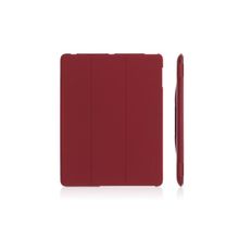 Полиуретановый чехол Griffin IntelliCase Dark Red (Тёмно-красный цвет) для iPad 2 iPad 3 iPad 4