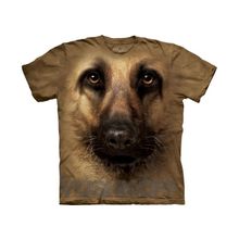 Mountain German Shepherd Face