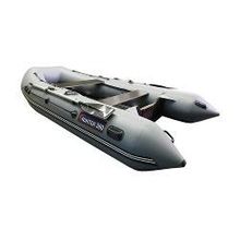 Надувная лодка Hunterboat Хантер 360, серый