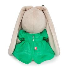 Мягкая игрушка BUDI BASA SidS-267 Зайка Ми в зелёном платье с бабочкой 18см