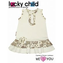 Lucky child Платье "Цветочки" 11-61к 2