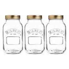 Kilner Набор из 3 банок для консервирования 1 л арт. K_0025.395V