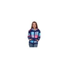 Толстовка женская Roxy Jumpy Jump Zip Print Aqua Large Plaid