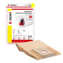 Мешки-пылесборники Ozone бумажные 5 шт для DIRT DEVIL, ETA, HOOVER и др.