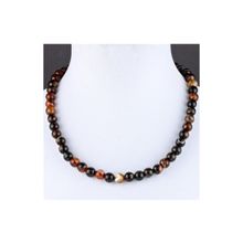 Бусики-Колечки Бусы Сардоникс "Классика 10" арт.НСН-1(10)-52-1