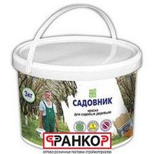 Краска для садовых деревьев Садовник 3кг