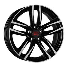 Колесный диск 1000 MIGLIA MM1011 8x18 5x114,3 D67,1 ET45 Gloss Black Polished