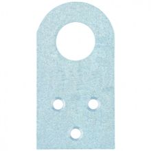 Проушина прямая, 2,0 мм, 70х30 мм, цинк   СИБРТЕХ  