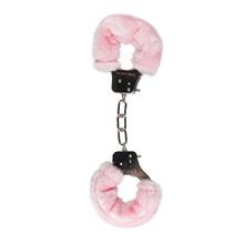 EDC Наручники с розовым мехом Furry Handcuffs (розовый)